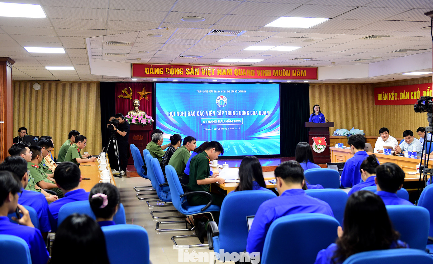 Quang cảnh hội nghị báo cáo viên cấp Trung ương của Đoàn. Ảnh: Xuân Tùng Quang cảnh hội nghị báo cáo viên cấp Trung ương của Đoàn. Ảnh: Xuân Tùng