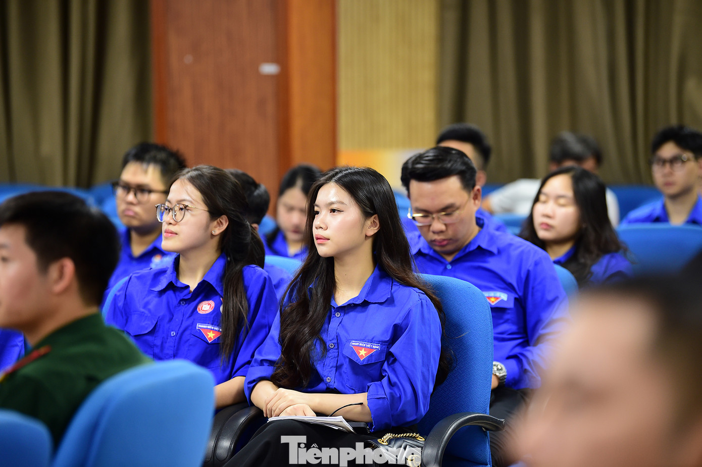 Đoàn viên, thanh niên tham dự hội nghị. Ảnh: Xuân Tùng Đoàn viên, thanh niên tham dự hội nghị. Ảnh: Xuân Tùng