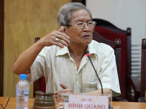 NSND Đình Quang. Ảnh: Ngọc Thành. NSND Đình Quang. Ảnh: Ngọc Thành