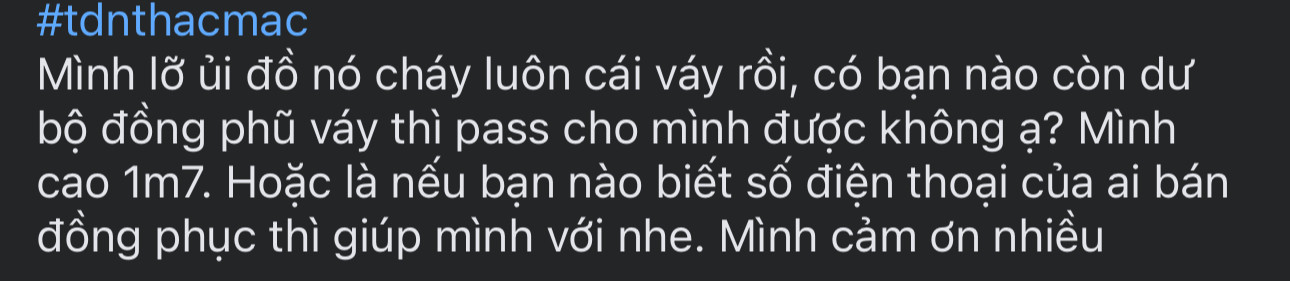 Hậu đậu nhưng ngại công khai danh tính cũng có thể chọn Confessions để mua đồ - Ảnh: TDN Confessions. Hậu đậu nhưng ngại công khai danh tính cũng có thể chọn Confessions để mua đồ - Ảnh: TDN Confessions.
