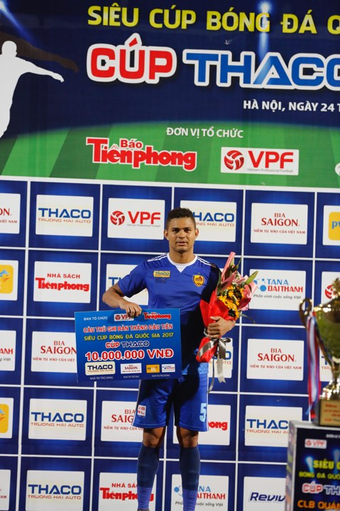 Ngoại binh 'thần tài' giúp Quảng Nam giành Siêu cúp là ai? ảnh 1