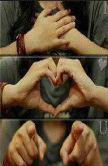 Tình yêu được thể hiện bằng ngôn ngữ cơ ngón tay