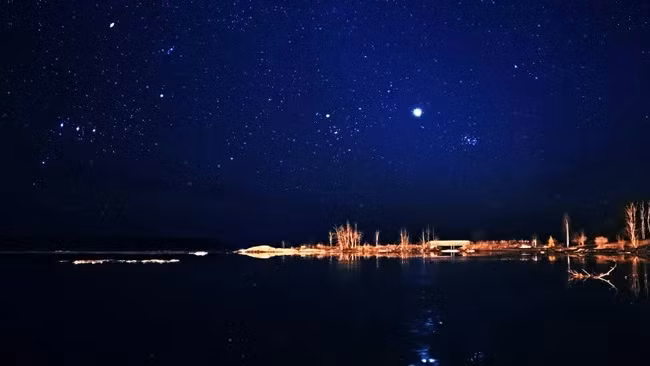 Sao Kim sẽ sáng nhất trên bầu trời buổi sáng vào ngày 24/4 tới. (Ảnh:Orchidpoet)