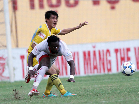 SLNA rất cần sự phục vụ của Công Vinh ở mùa giải 2014. Ảnh: VSI 