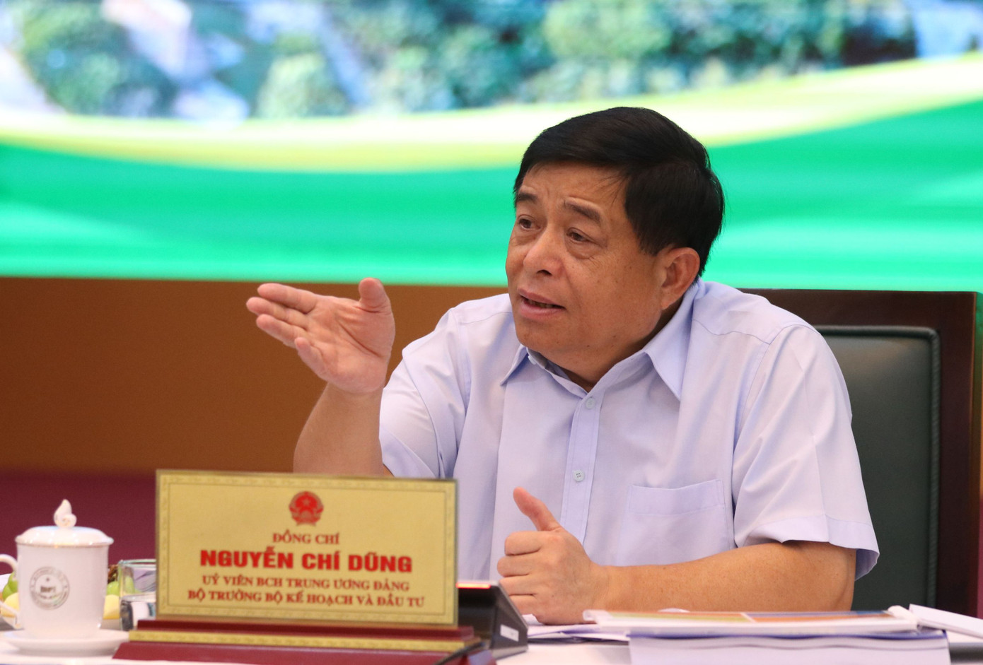 Bộ trưởng Kế hoạch và Đầu tư Nguyễn Chí Dũng.