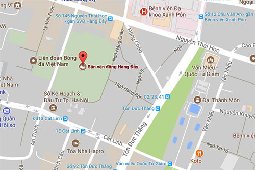 Hà Nội di dời Sở Kế hoạch đầu tư để mở rộng sân Hàng Đẫy ảnh 1