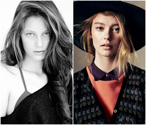 Hai người mẫu mới 14 tuổi Thairine Garcia và Ondria Hardin