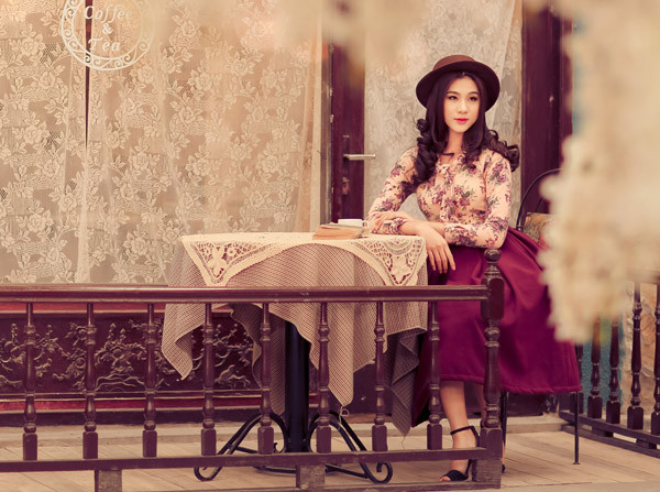 Siêu mẫu Kim Dung yêu kiều với phong cách cổ điển ảnh 7