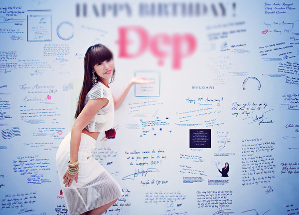 Hà Anh mặc váy lưới mỏng tang, lấp ló body nóng bỏng ảnh 2