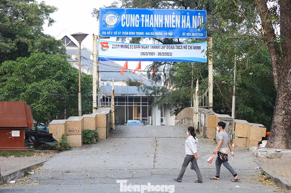 Trong không gian đi bộ được Sở Văn hóa Thể thao đề xuất gần khu vực Cung Thanh niên Hà Nội.