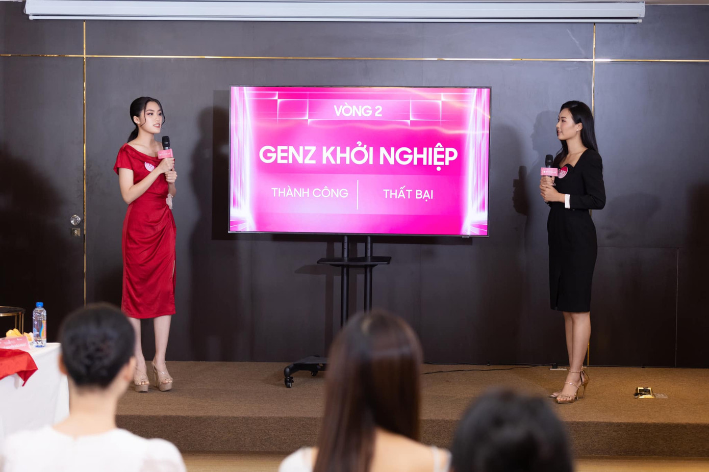 Với kiến thức và trình độ học vấn ấn tượng, Thanh Tâm cũng ghi tên mình vào top 6 của phần thi Người đẹp truyền thông. Ở phần thi này, cô bốc thăm được chủ đề về trẻ em. Thanh Tâm cho rằng việc cha mẹ thấu hiểu và định hướng cho con sẽ tạo nên nền tảng tốt đẹp cho đứa trẻ.