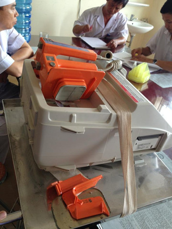  Thiết bị BV bị người nhà bệnh nhân đập phá