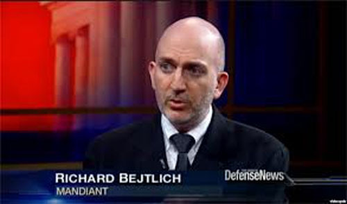 Ông Richard Bejtlich, Trưởng Toán an ninh của Mandiant