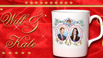 Cốc đám cưới Hoàng gia Anh in sai hình… chú rể