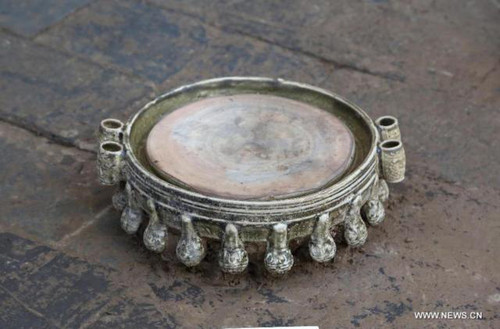 Dụng cụ mài mực viết từ thời nhà Tùy