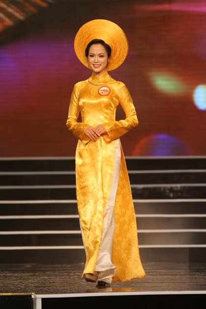 Vượt qua gần 40 gương mặt xuất sắc của đêm chung kết Hoa hậu Việt Nam 2012, Vũ Ngọc Anh trở thành Người đẹp Áo dài của cuộc thi Hoa hậu Việt Nam 2012.