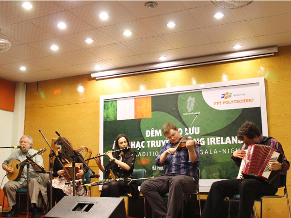 Các nghệ sĩ đến từ đất nước Ireland 