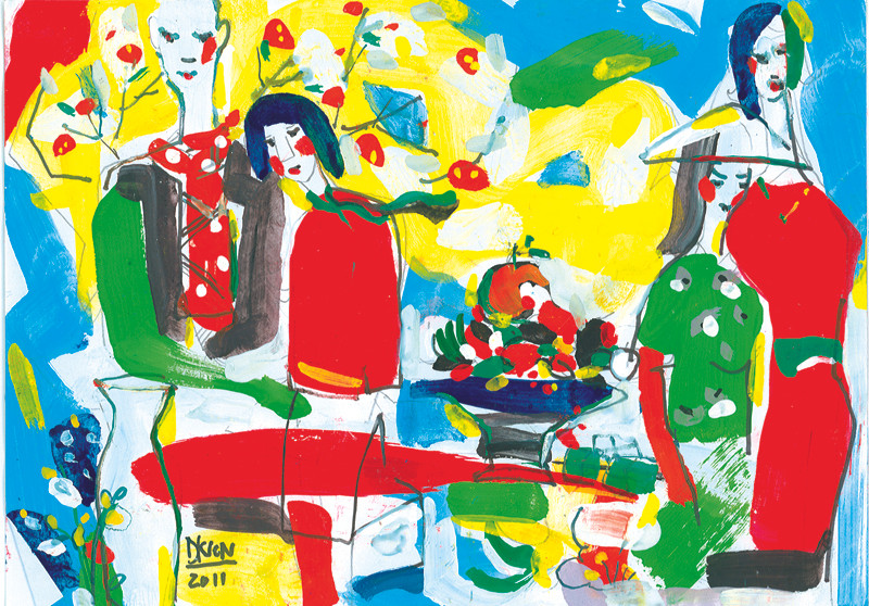 Minh họa của Doãn Hoàng Kiên