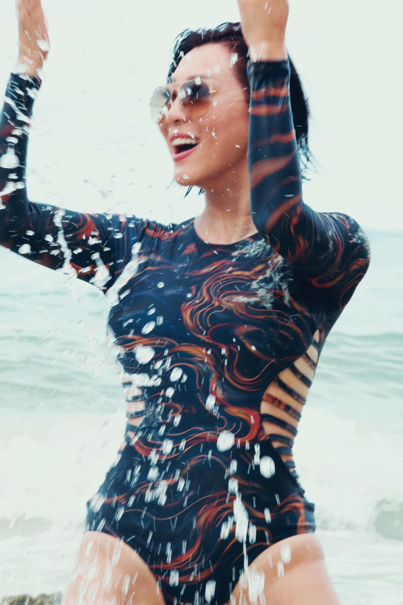 Cô từng chia sẻ, chuyện chăn gối cũng là một bí quyết giúp cơ thể và tinh thần khỏe khoắn, là phương pháp làm đẹp hiệu quả mà ít được quan tâm.