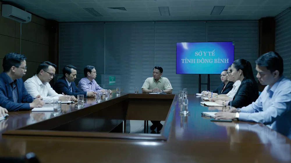 Hình ảnh hậu trường "Đấu trí" được hé lộ.