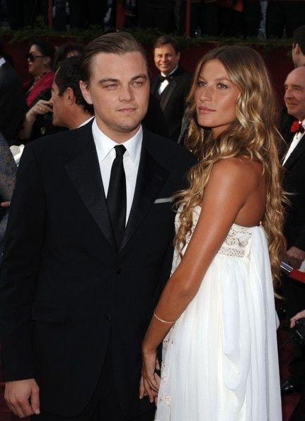 Leonardo và siêu mẫu Gisele Bundchen.