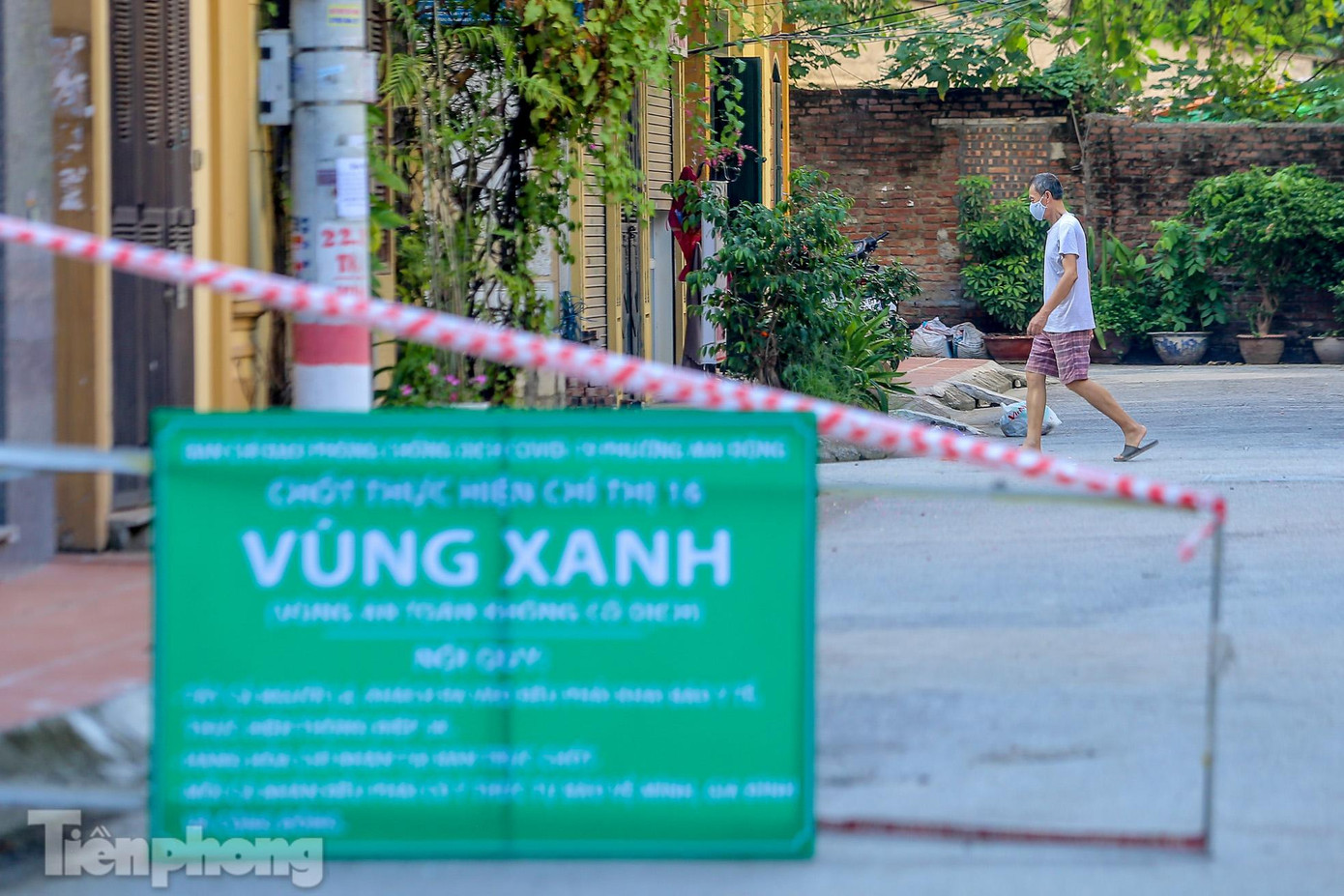 Ở đây, người dân đều quyết tâm để khu vực "vùng xanh" không phải chuyển màu.