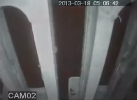 Cánh cửa bị rung lên bần bật rồi mở tung