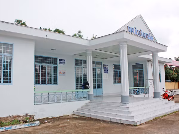 Nhà văn hóa xã Tân Tiến thường đóng cửa. Ảnh: Thanh Chương . Nhà văn hóa xã Tân Tiến thường đóng cửa. Ảnh: Thanh Chương