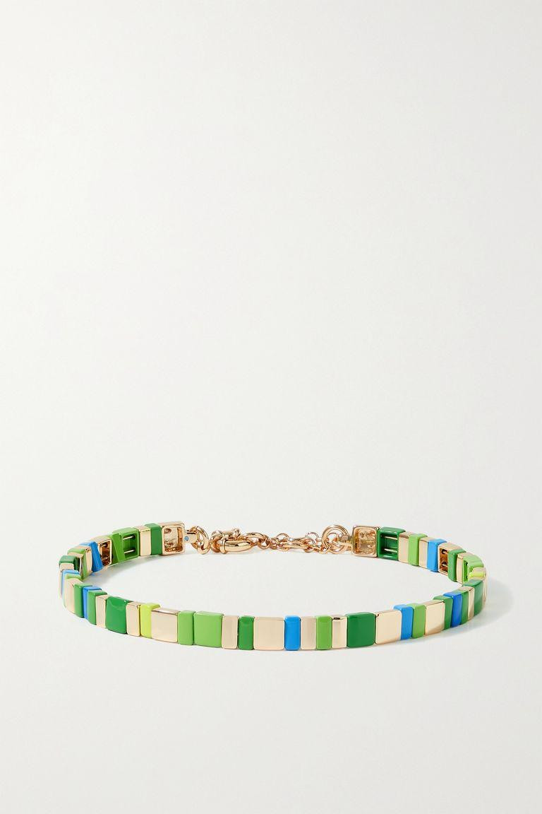 Choker bản dày phối nhiều màu sắc ấn tượng cũng là một ý tưởng tuyệt vời, chớ bỏ qua!