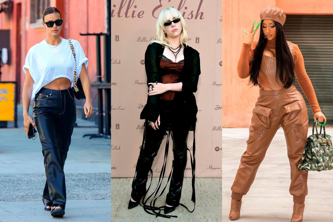 Phải là quần da dáng thể thao chứ không phải bất kỳ quần da nào cũng hot nha! Phải là quần da dáng thể thao chứ không phải bất kỳ quần da nào cũng hot nha!