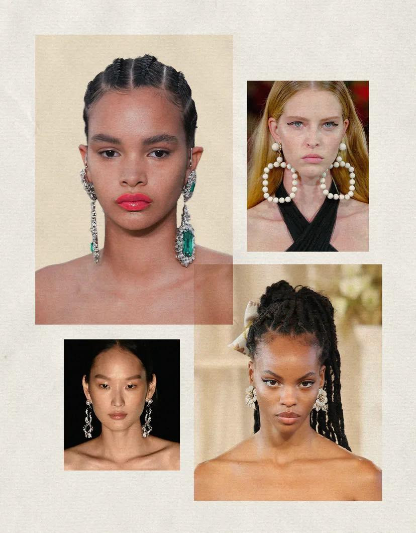 Hoa tai nổi bật có thể khiến nữ chủ nhân nổi bật giữa đám đông.