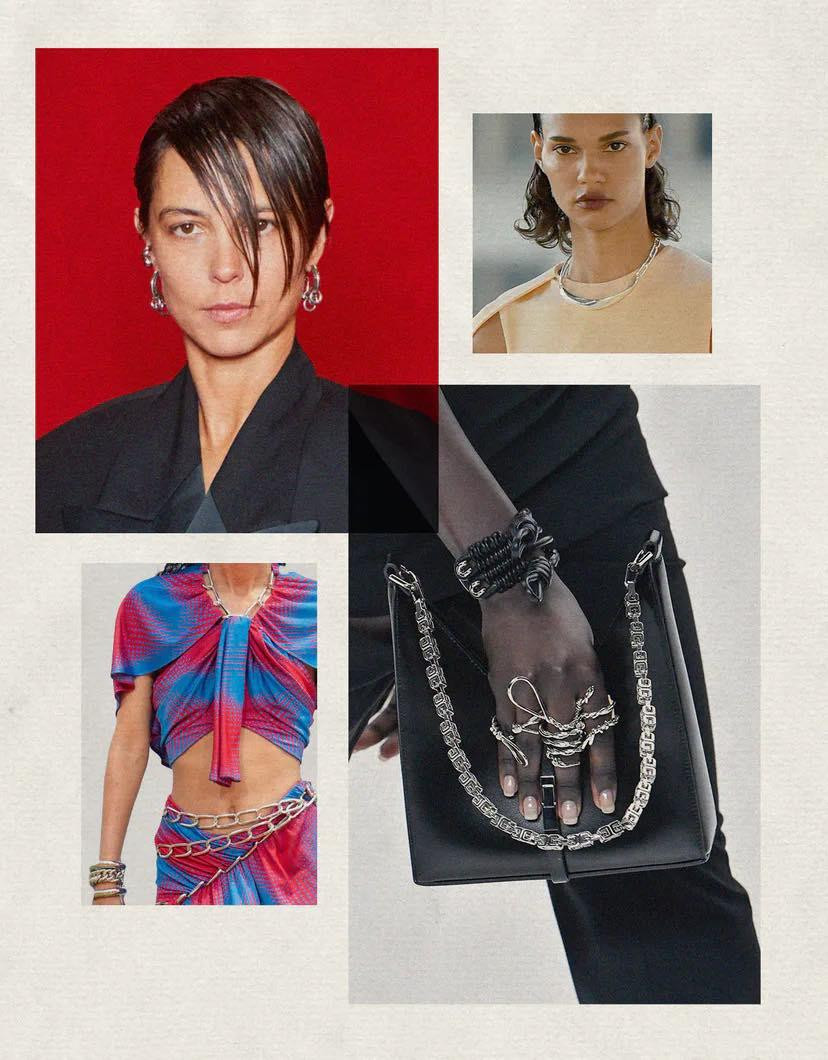 Trang sức ánh bạc thật ra rất ngầu và dễ đeo hơn trang sức ánh vàng.