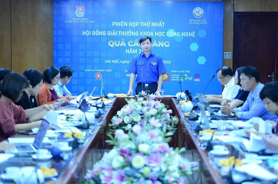 Phiên họp hội đồng lần thứ nhất diễn ra dưới sự chủ trì của anh Nguyễn Minh Triết, Bí thư T.Ư Đoàn, Chủ tịch Hội SVVN.