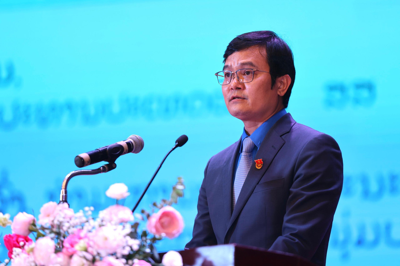 Bí thư thứ nhất T.Ư Đoàn Bùi Quang Huy (Ảnh: Như Ý)