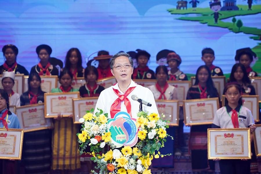 Ông Trần Tuấn Anh, Ủy viên Bộ Chính trị, Trưởng ban Kinh tế T.Ư phát biểu tại lễ tuyên dương. Ảnh: Như Ý Ông Trần Tuấn Anh, Ủy viên Bộ Chính trị, Trưởng ban Kinh tế T.Ư phát biểu tại lễ tuyên dương. Ảnh: Như Ý