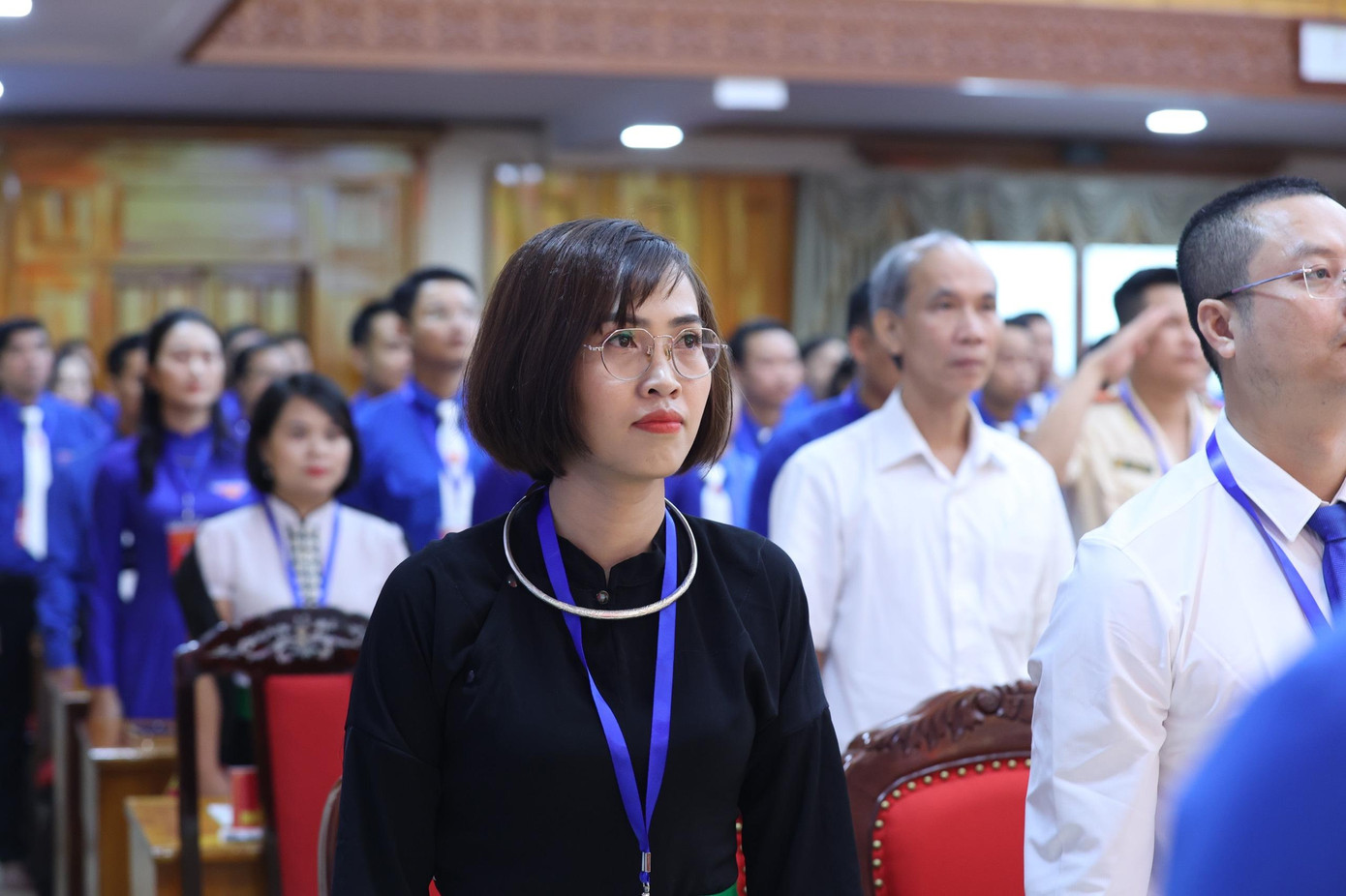 Phó Bí thư Tỉnh Đoàn Yên Bái Dương Thị Vui, dân tộc Tày. Ảnh: Như Ý