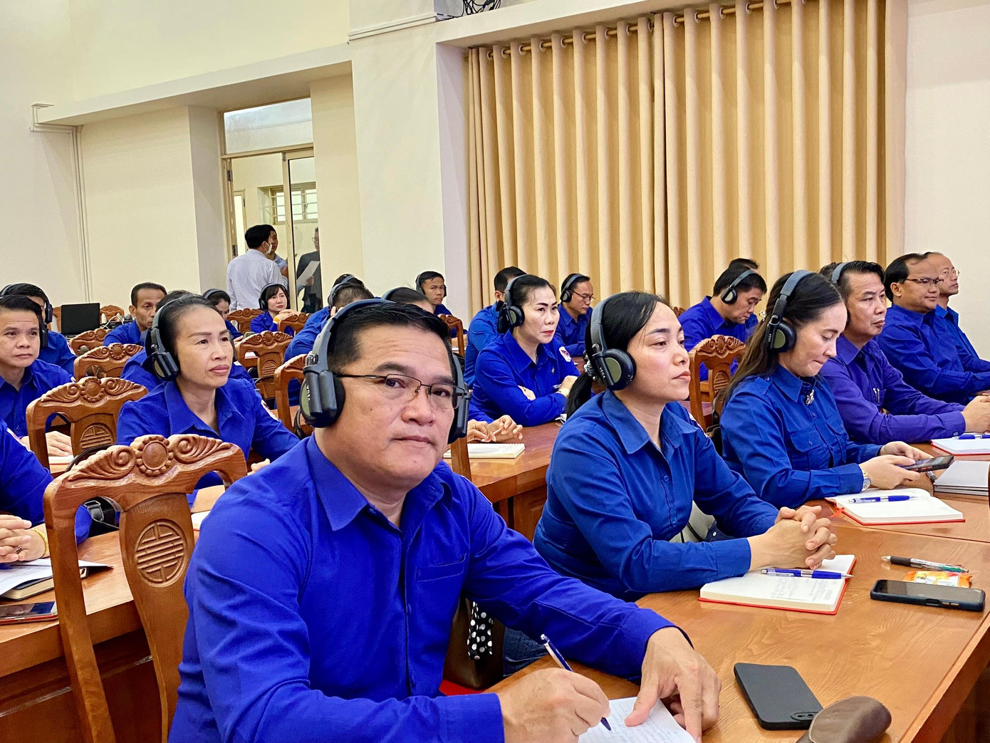 Các học viên tại lớp bồi dưỡng Các học viên tại lớp bồi dưỡng