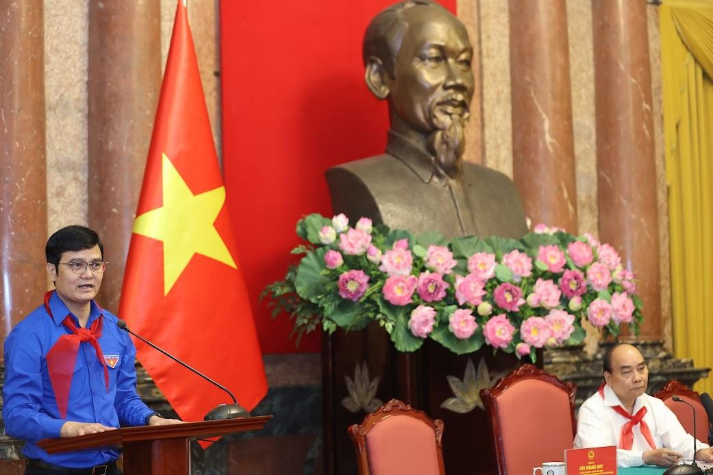 Bí thư thứ nhất T.Ư Đoàn Bùi Quang Huy. Ảnh: Như Ý Bí thư thứ nhất T.Ư Đoàn Bùi Quang Huy. Ảnh: Như Ý