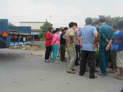 Hiện trường vụ tai nạn