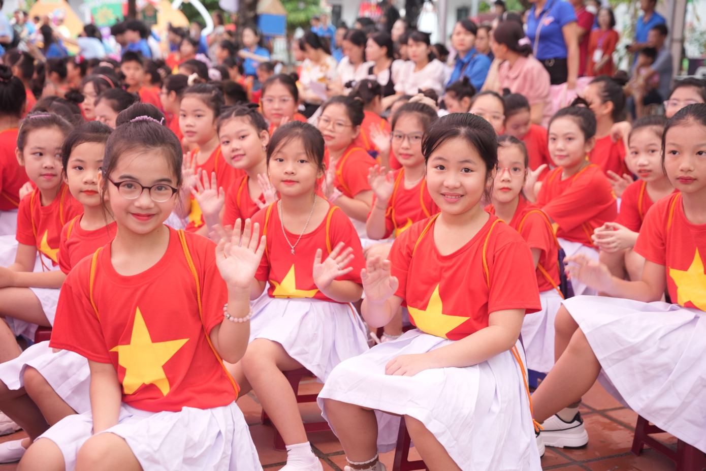 Học sinh Hải Dương tham gia ngày hội “Thiếu nhi Việt Nam - Học tập tốt, rèn luyện chăm”