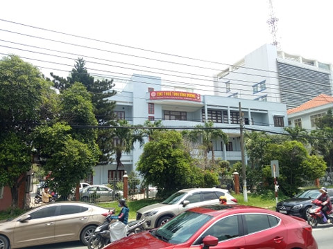 Nổ lớn ở Cục thuế Bình Dương ảnh 1