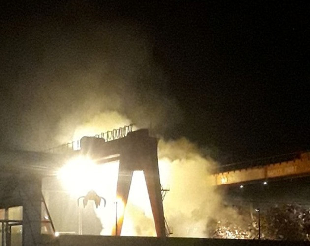 Cháy dữ dội trong khu công nghiệp Đất Cuốc ảnh 1