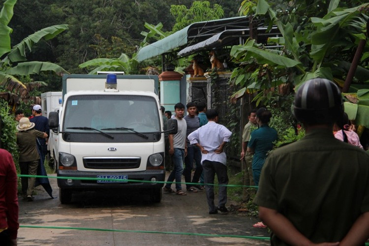 Dựng lại hiện trường vụ giết người đúc bê tông gây chấn động Bình Dương ảnh 1