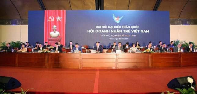 Phiên thứ nhất Đại hội Hội Doanh nhân trẻ Việt Nam lần thứ VII. Ảnh: Lâm Đăng Hải.