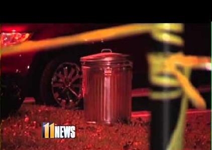 Thùng rác chứa xác nạn nhân