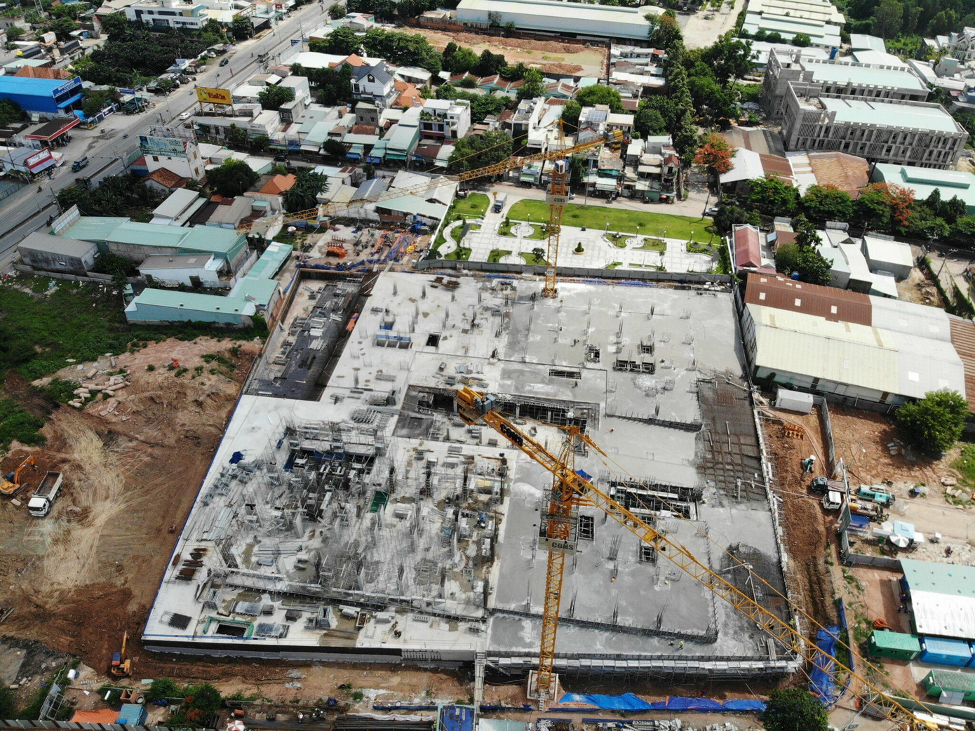 Tiến độ xây dựng của Bcons Plaza được Tập đoàn Bcons cam kết đảm bảo