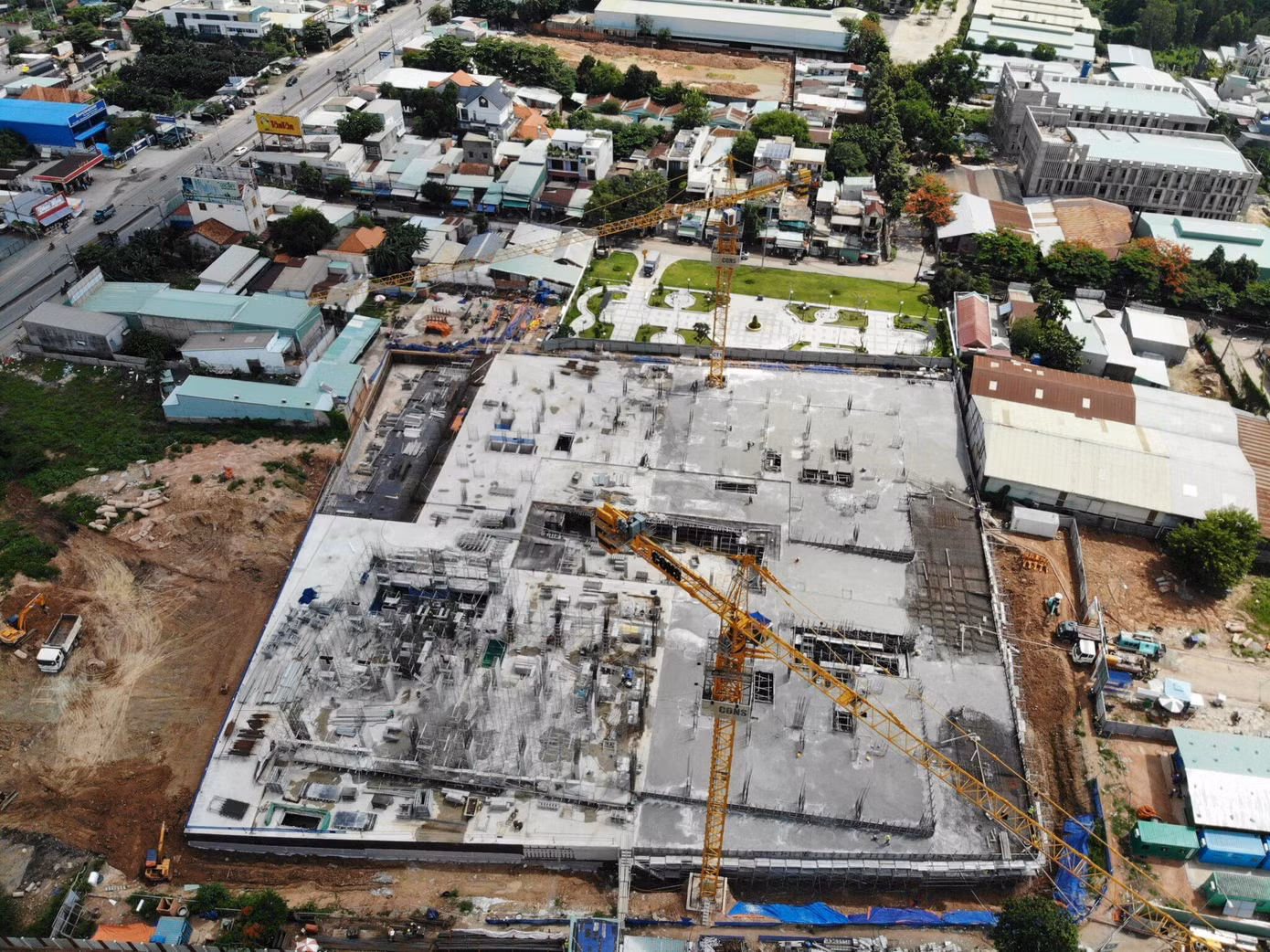 Tiến độ xây dựng của Bcons Plaza được Tập đoàn Bcons cam kết đảm bảo