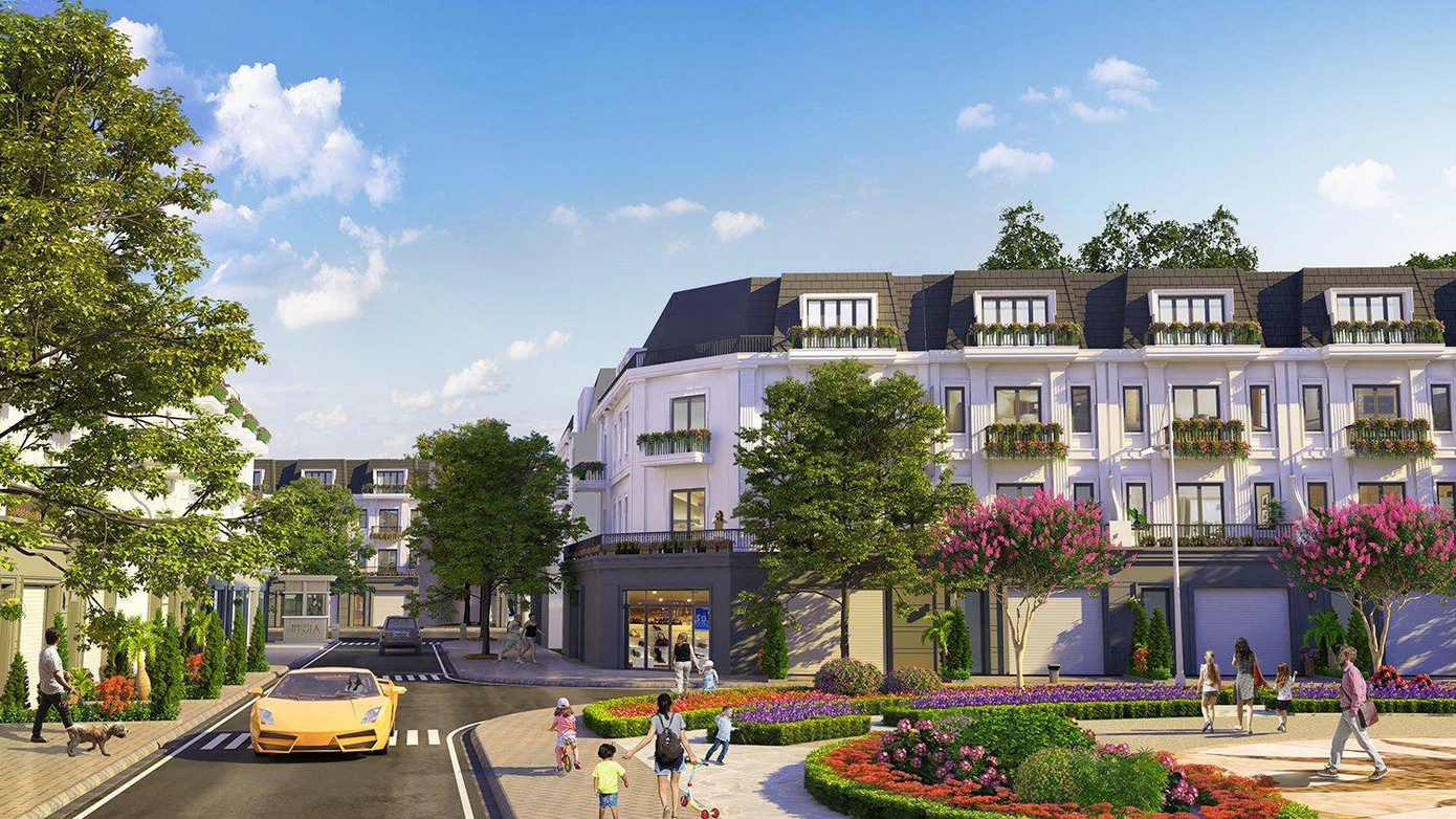 Khu phố vườn Milano đại diện cho “thế giới tĩnh” mang đến không gian sống xanh, yên tĩnh, riêng tư.