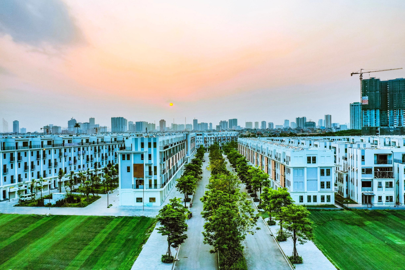 The Manor Central Park được định hướng phát triển quy hoạch mở thông minh tại cửa ngõ Tây Nam thủ đô. (Ảnh: The Manor Central Park)