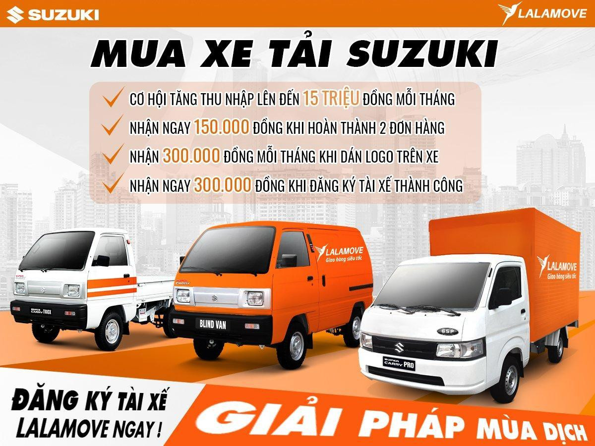 Trở thành đối tác tài xế với Lalamove sẽ được nhận ngay 300.000 VNĐ và thêm nhiều ưu đãi hấp dẫn